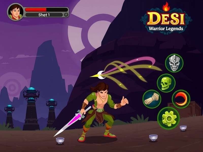 Desi Warrior Legends Gameplay Screenshot